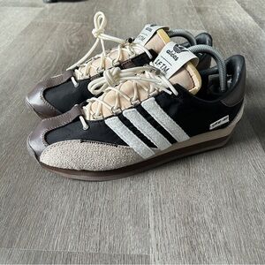 Adidas x Song for the Mute • Country OG - Black Wonder Beige ID3546 Sz 8
